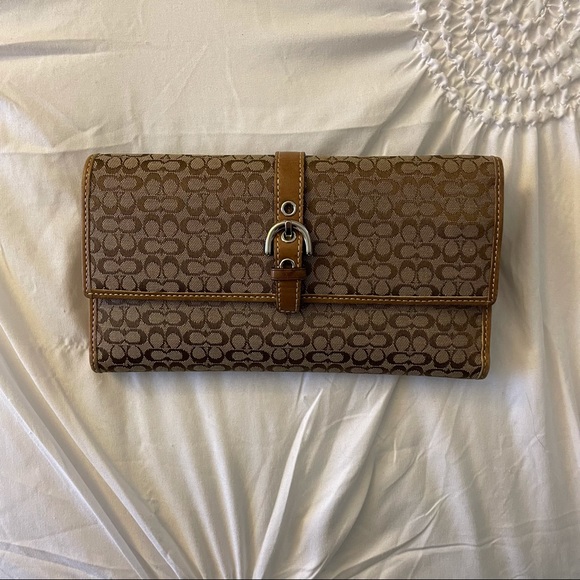 Coach Handbags - Coach Wallet and Check Book Cover